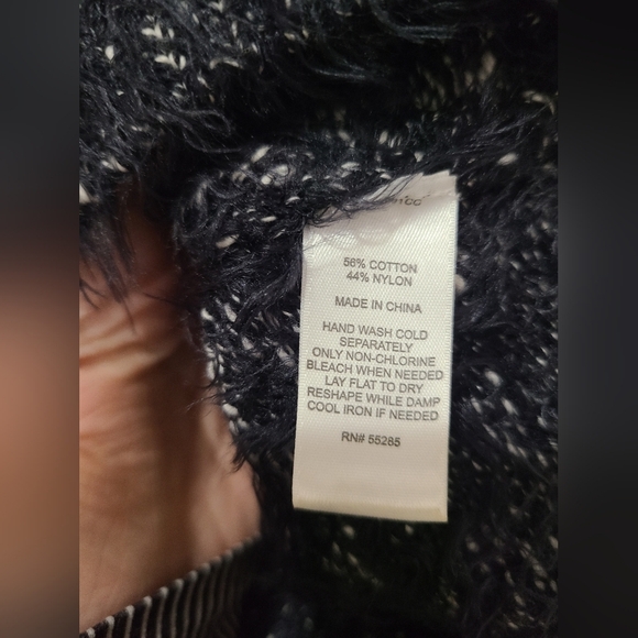 Express Fuzzy Lace Up Sweater - Picture 3 of 3